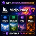 Апгрейд Midjourney V7 Unlimited 1 12 мес 100% Официальный апгрейд ПОЛНАЯ ГАРАНТИЯ