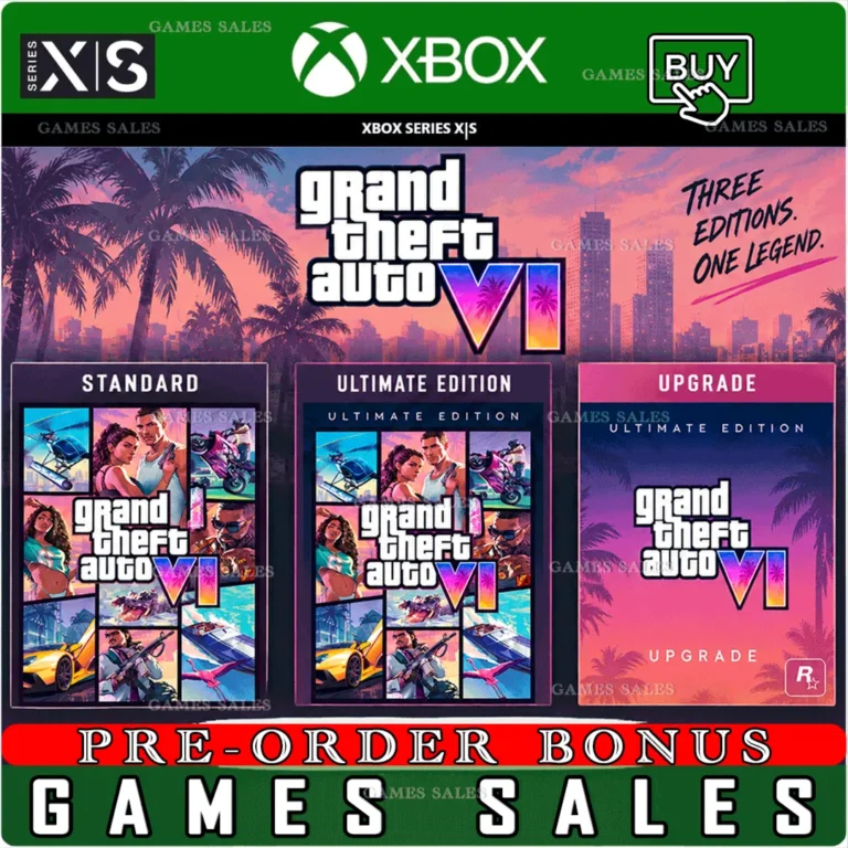 GRAND THEFT AUTO VI GTA 6+ВСЕ ИЗДАНИЯ ULTIMATE UPGRADE XBOX XS ПРЕДЗАКАЗ+БОНУСЫ+АВТО