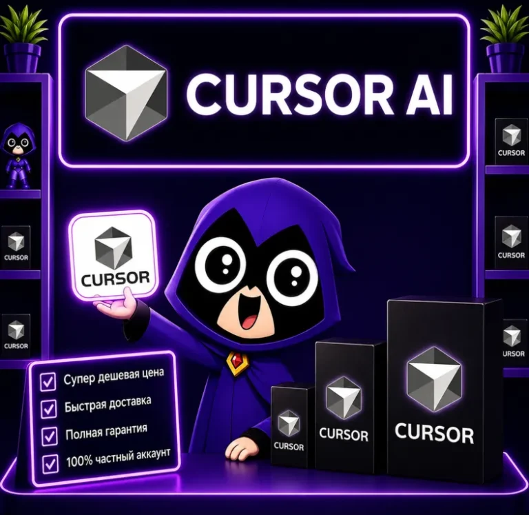 CURSOR AI ЛИЧНЫЙ АККАУНТ Подписка Pro/Pro+/Ultra 1 месяц