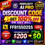 Perplexity AI Pro Промокод на Скидку $200 Полный Код Скидки Мгновенная Доставка