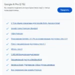 Google AI Pro +One +5 ТБ +Диска +Фото +Gemini Omni +Gmail +Antigravity +Nano Banana