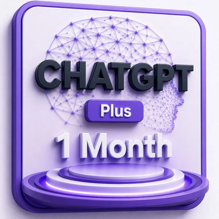 ChatGPT Plus 1 месяц Личный аккаунт