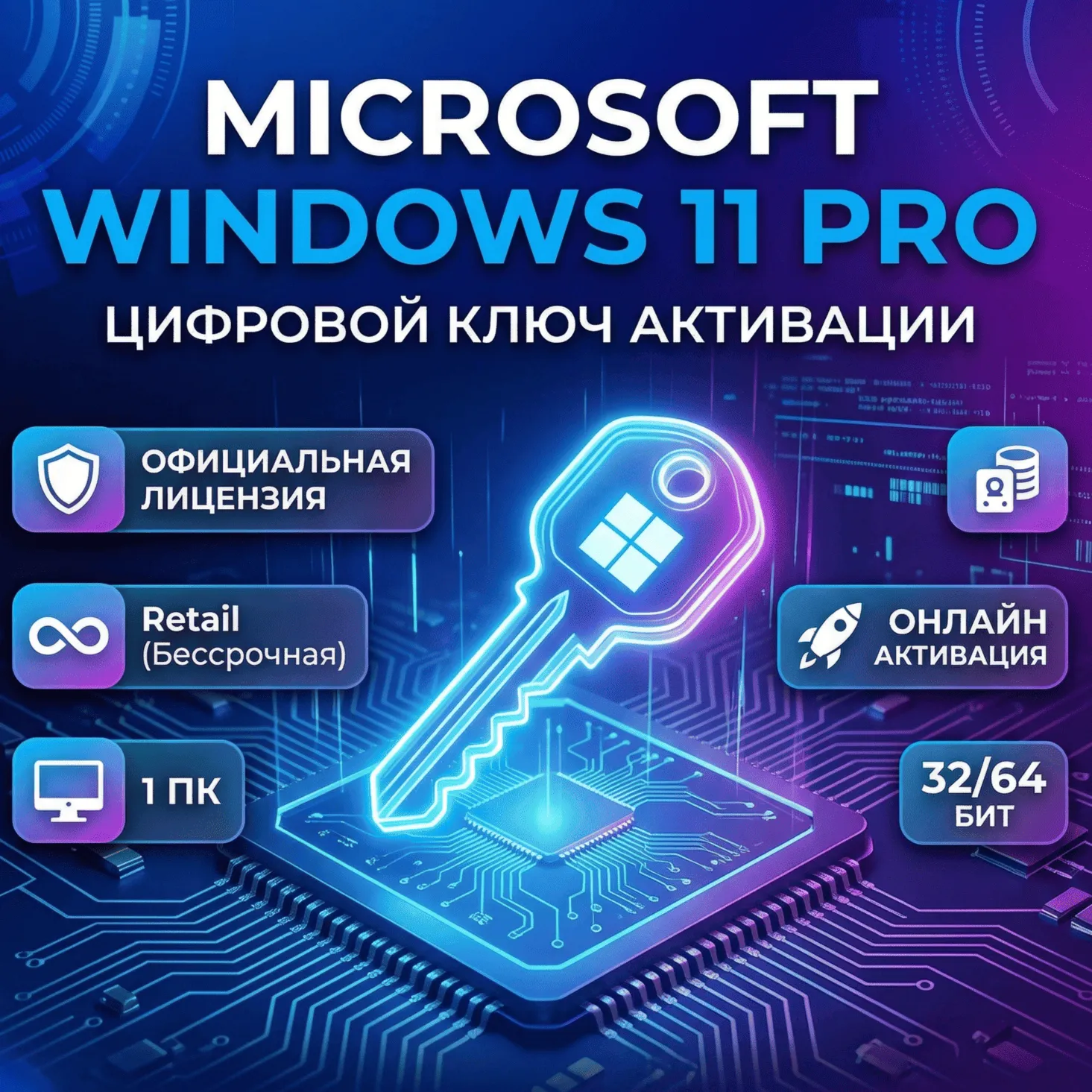 WINDOWS 11 Pro Key Retail