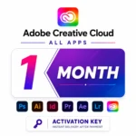 [АВТО24/7] без перезаходов Adobe Creative Cloud PRO на 1 месяц (КЛЮЧ АКТИВАЦИИ)