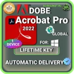 Adobe Acrobat Pro 2022 пожизненный ключ активации ( глобальный )