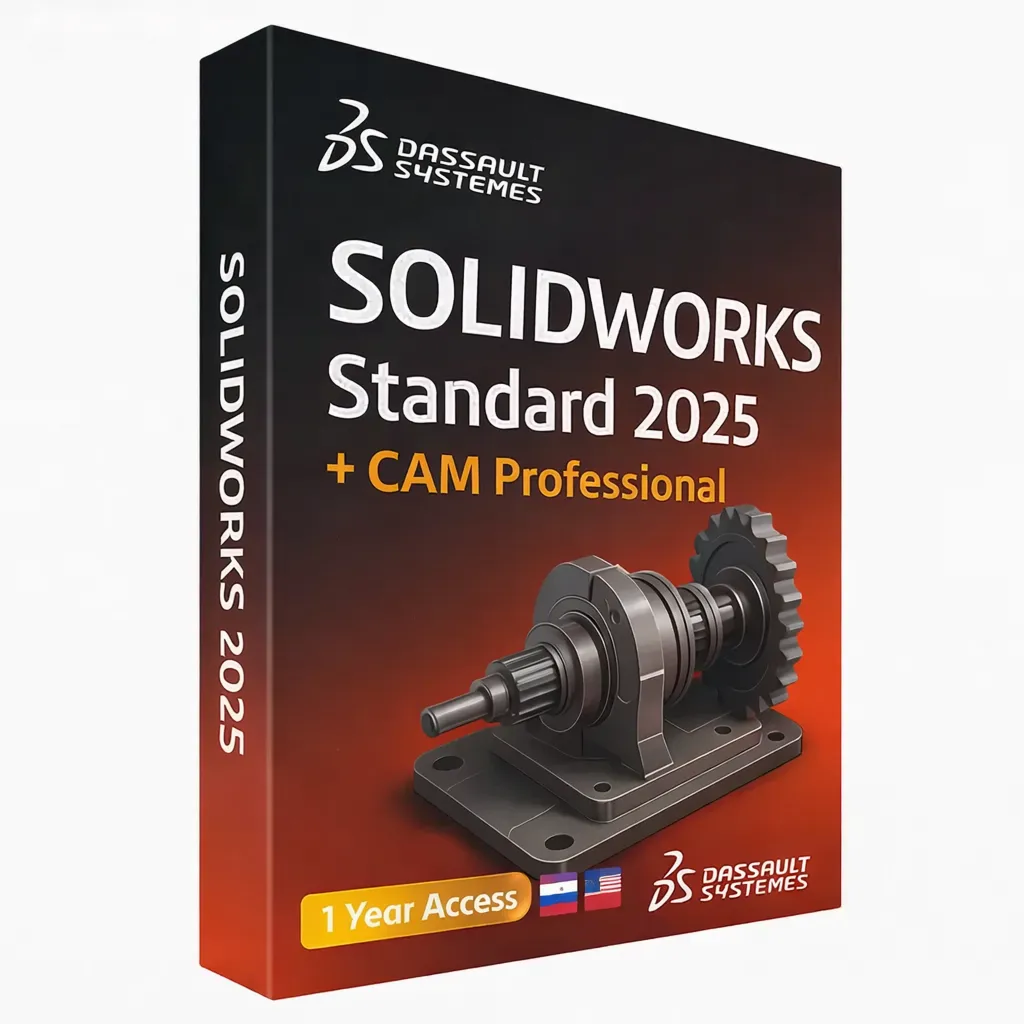 SolidWorks 2025 + CAM Professional Official 1 Year