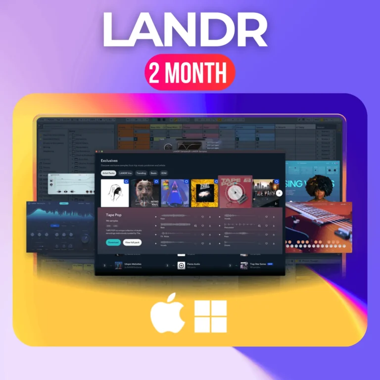 LANDR Studio 2 МЕСЯЦА НА ВАШ АКК ПЛАГИНЫ