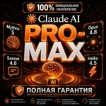 [Новый аккаунт и обновление БЕЗ ВХОДА] Claude Pro. Max 5x. Max 20x ПОЛНАЯ ГАРАНТИЯ