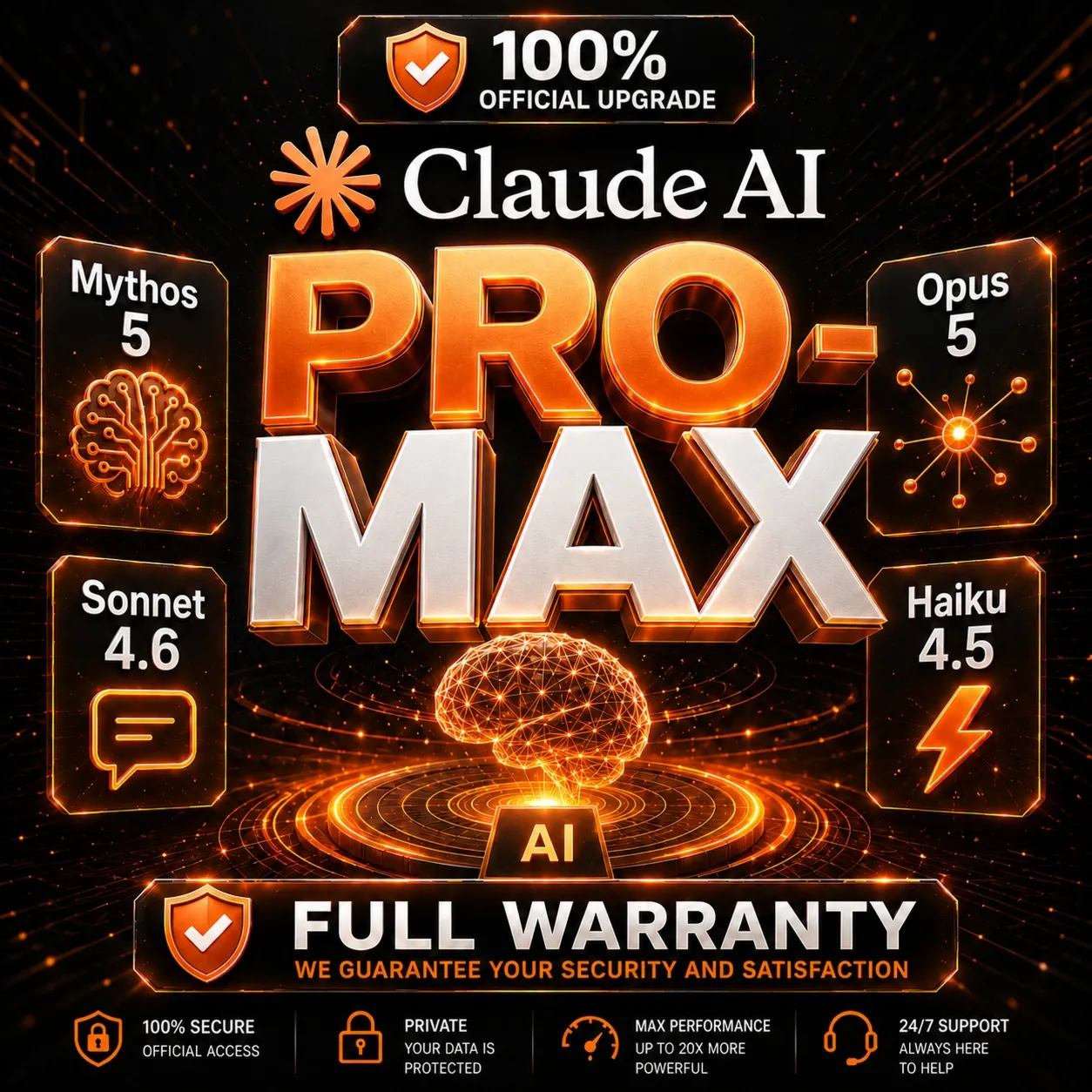 [Новый аккаунт и обновление БЕЗ ВХОДА] Claude Pro. Max 5x. Max 20x ПОЛНАЯ ГАРАНТИЯ
