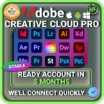 ADOBE CREATIVE CLOUD PRO 5 МЕСЯЦЕВ ГОТОВЫЙ АККАУНТ