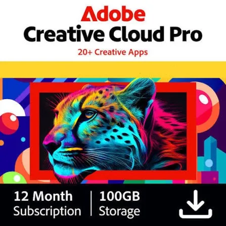 Adobe Creative Cloud Pro 1 ГОД Предварительно активированный аккаунт