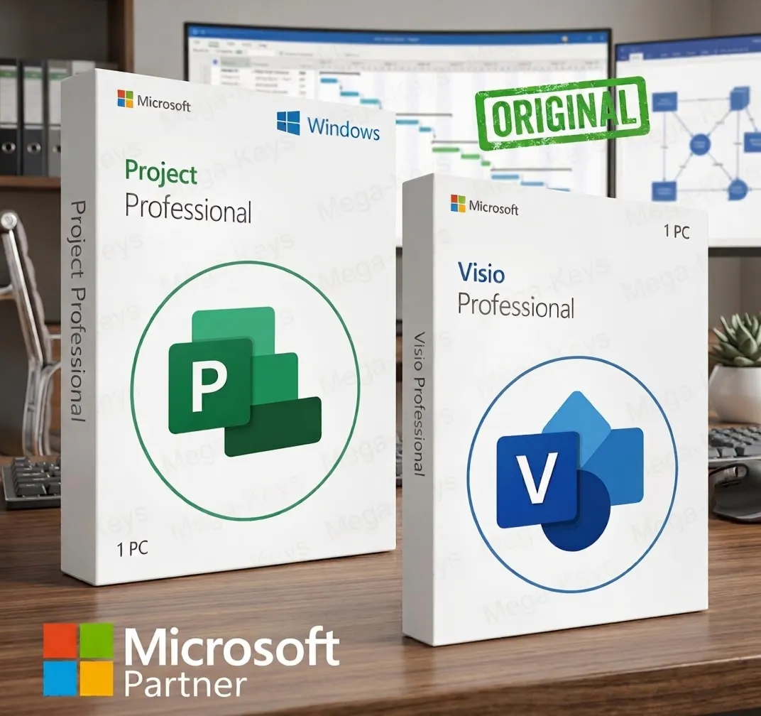 MS VISIO/PROJECT Партнер Microsoft Чек ФЗ Купить лицензионный ключ