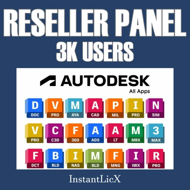Панель администратора Autodesk (все приложения) 3000 пользователей 6 месяцев