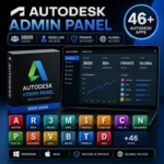 Панель администратора Autodesk 3000 пользователей Доступ для реселлеров Личный